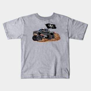 Cartoon Monster Truck Kids T-Shirt